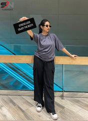 TERRY SIMPLE DROP SHOULDER TEES