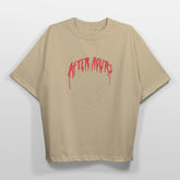 After Hours Graphic Tee – Beige