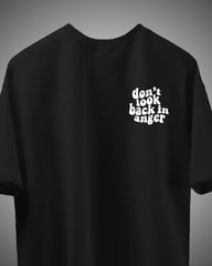 Don’t Look Back in Anger Graphic Tee – Black