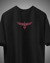 Work of Art Tribal Eagle Tee – Black