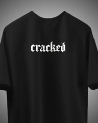 “Cracked” Graphic Tee – Black