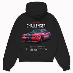 Oversize Dodge Challanger Hoodie