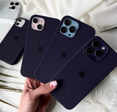 iPhone Premium Quality Silicone Case (Deep Purple color)
