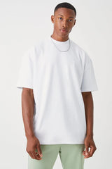 Classic Oversized White T-Shirt for Men