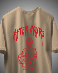 After Hours Graphic Tee – Beige