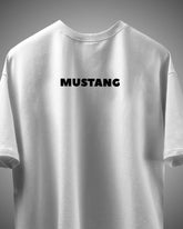 Classic Ford Mustang Retro Tee – White