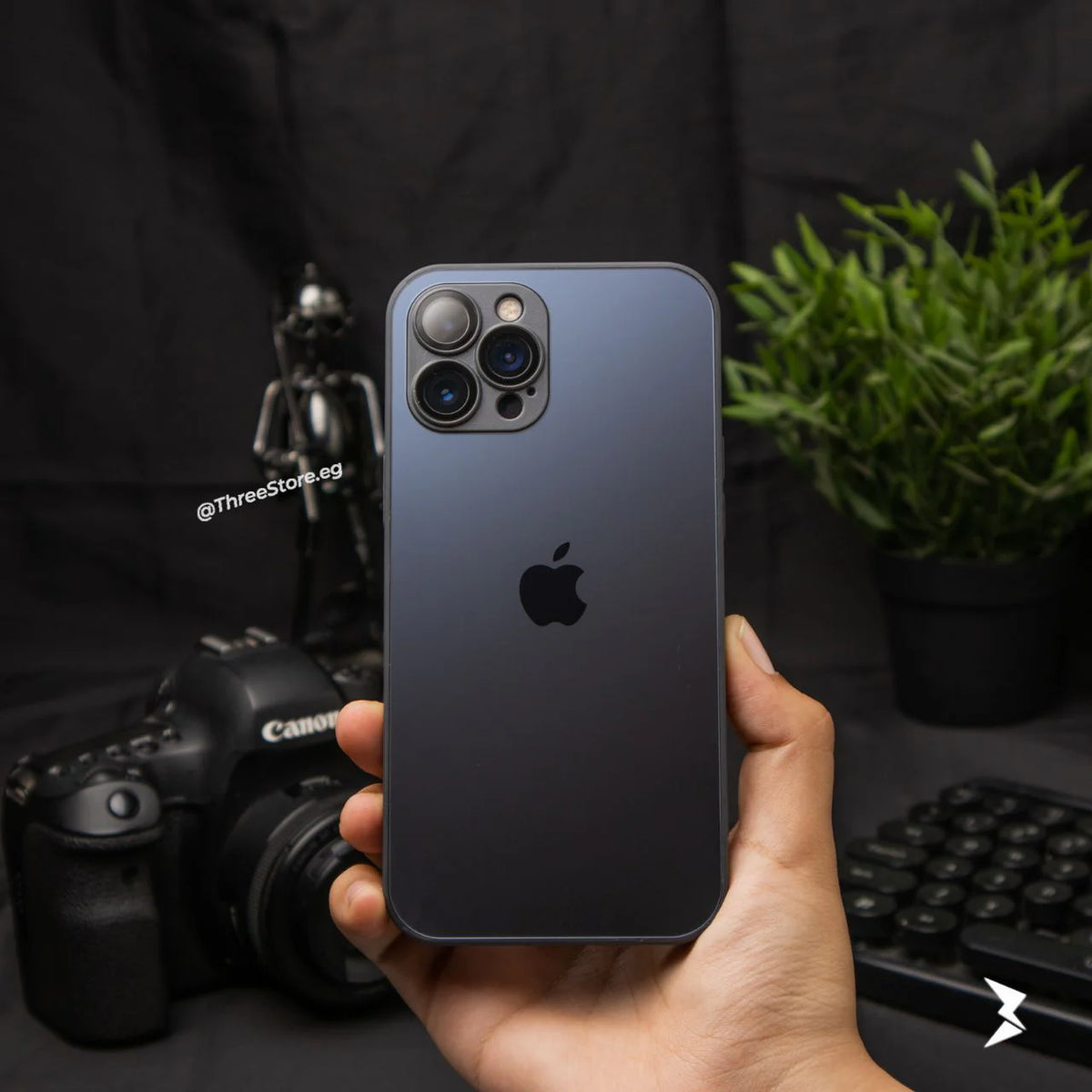 Ag Glass Case-Black