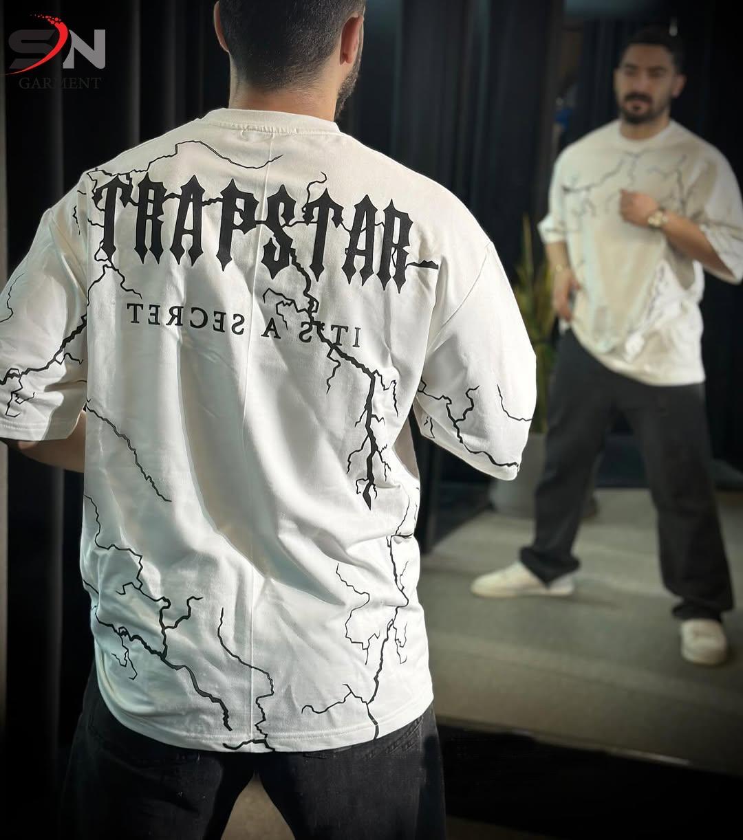 TRAPSTAR BACK PRINTED DROP SHOULDER TEE