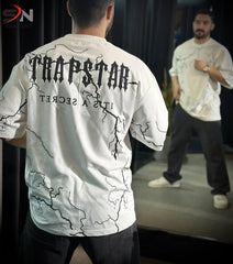 TRAPSTAR BACK PRINTED DROP SHOULDER TEE