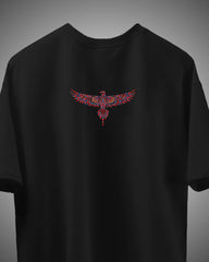 Work of Art Tribal Eagle Tee – Black
