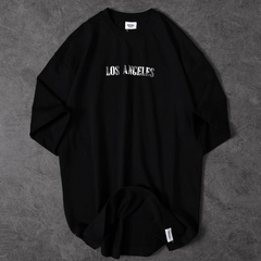 Los Angeles Printed Drop shoulder Tees