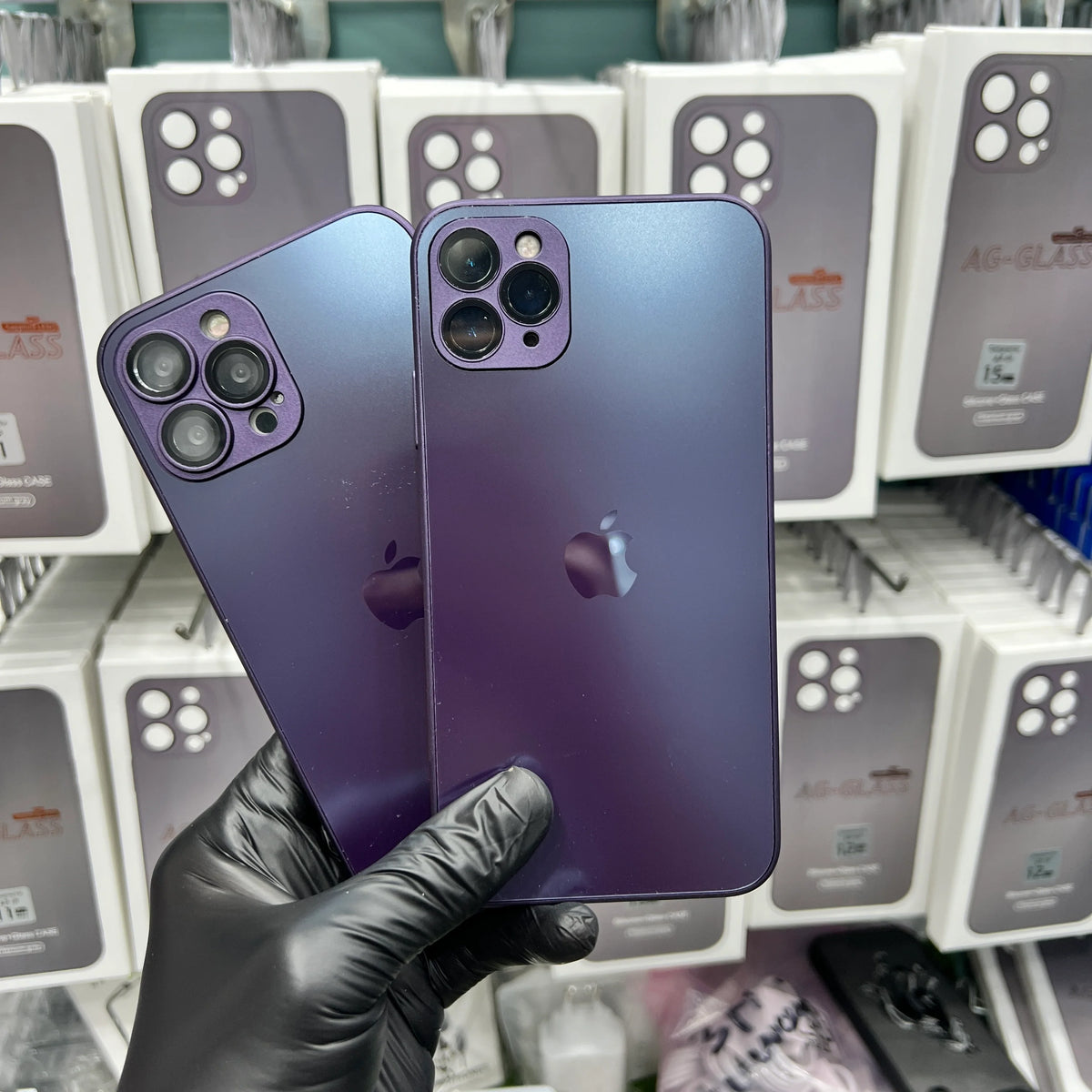 Ag Glass Case-Deep Purple