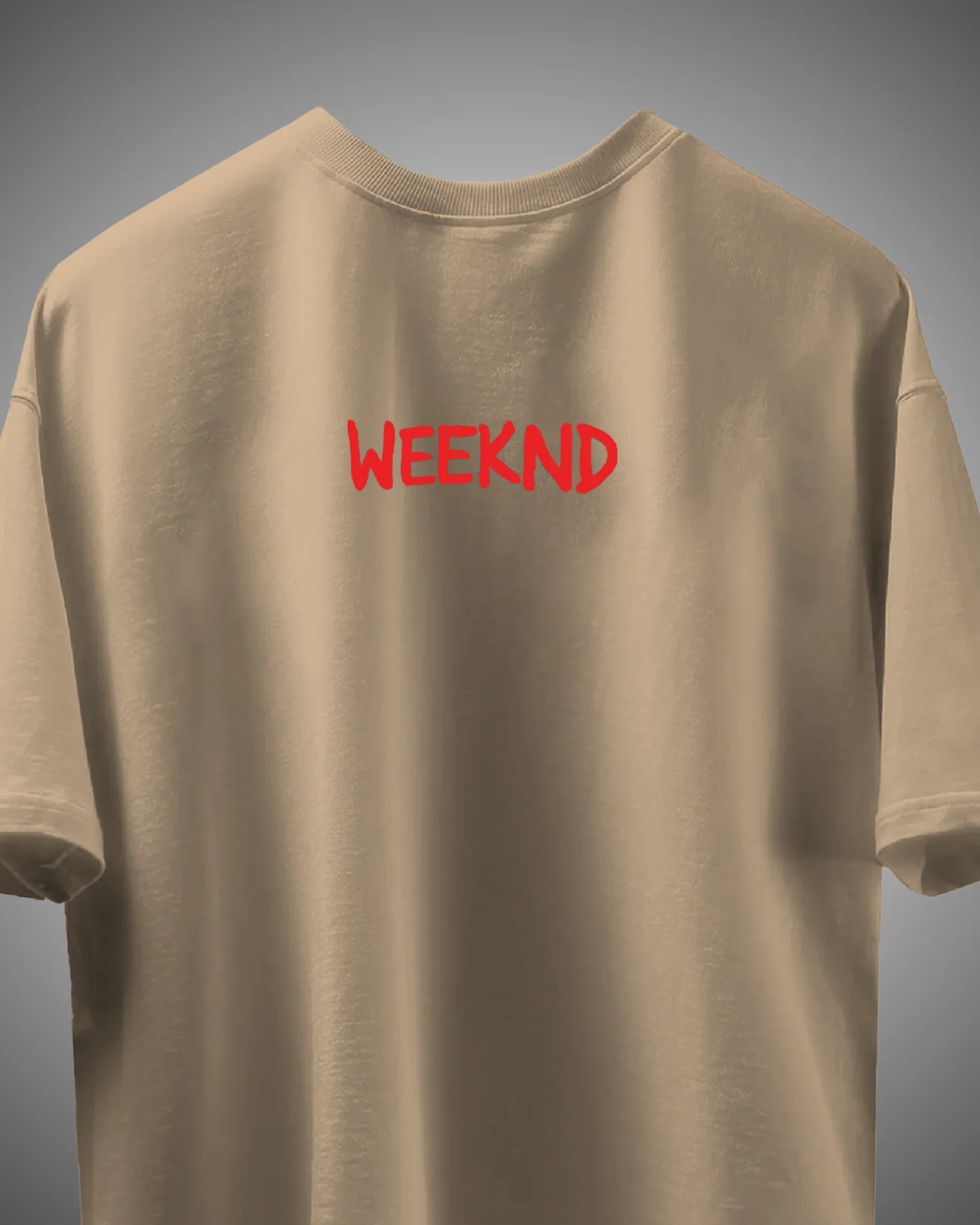 Double Fantasy WEEKND Graphic Tee – Beige