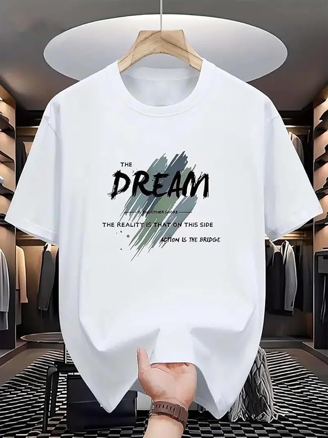 DROP SHOULDER T-SHIRT – DTF PRINT