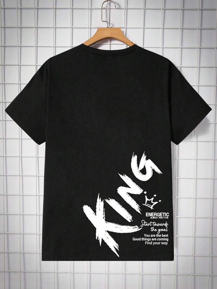 DROP SHOULDER T-SHIRT – DTF PRINT