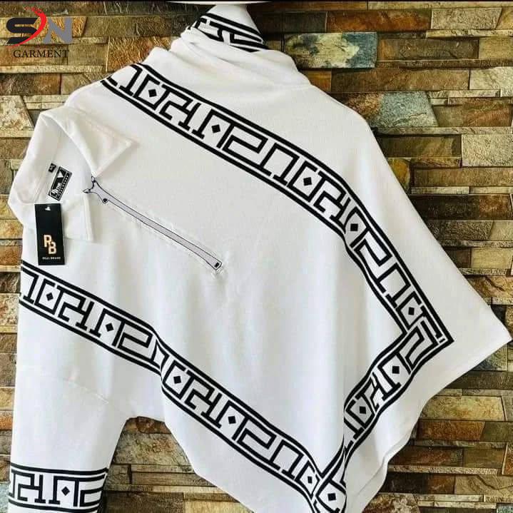 PRINTED ZIPPED STYLE COLLAR T-SHIRT
