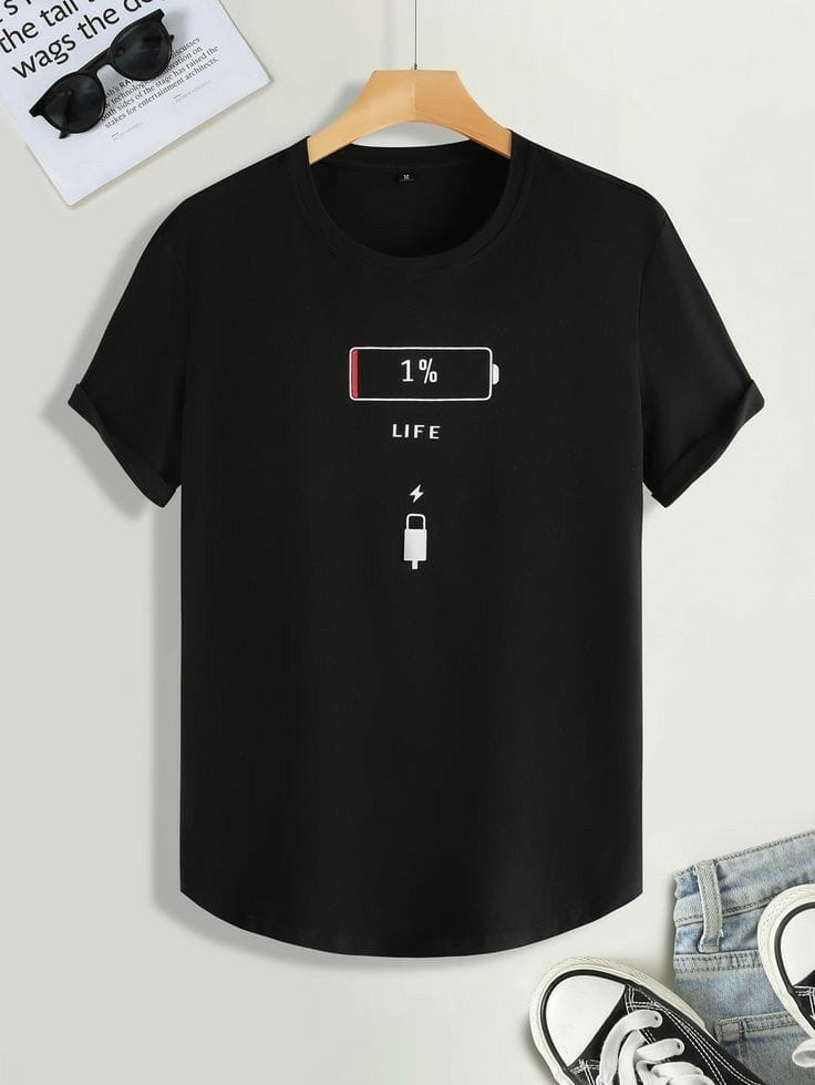 DROP SHOULDER T-SHIRT – DTF PRINT